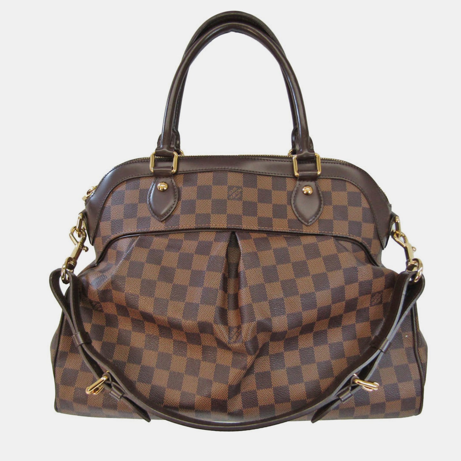 Louis Vuitton Brown Damier Ebene Canvas Trevi GM Satchel