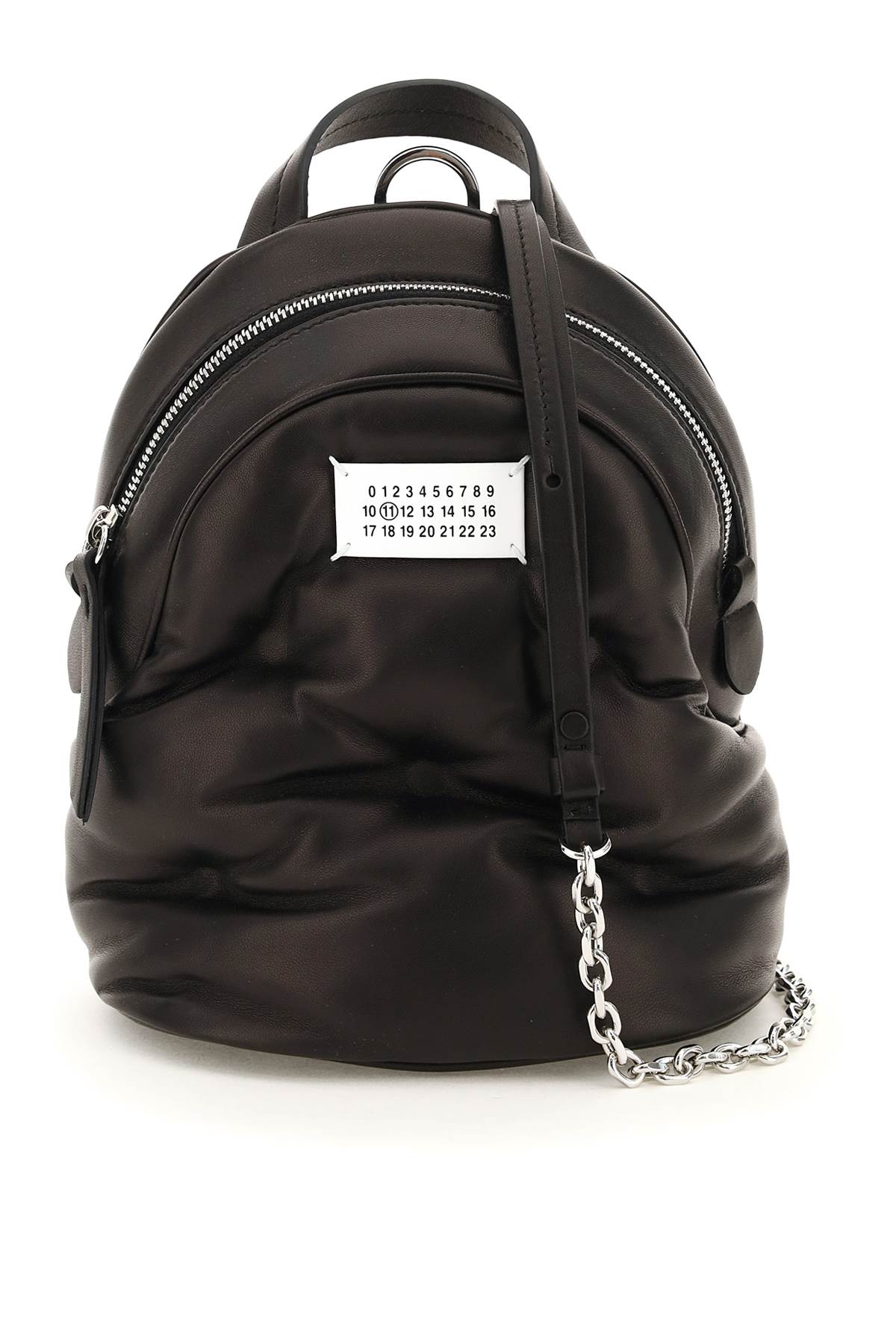 Maison Margiela Women's Glam Slam Backpack in Black | Size UNICA | S56WA0014P4300