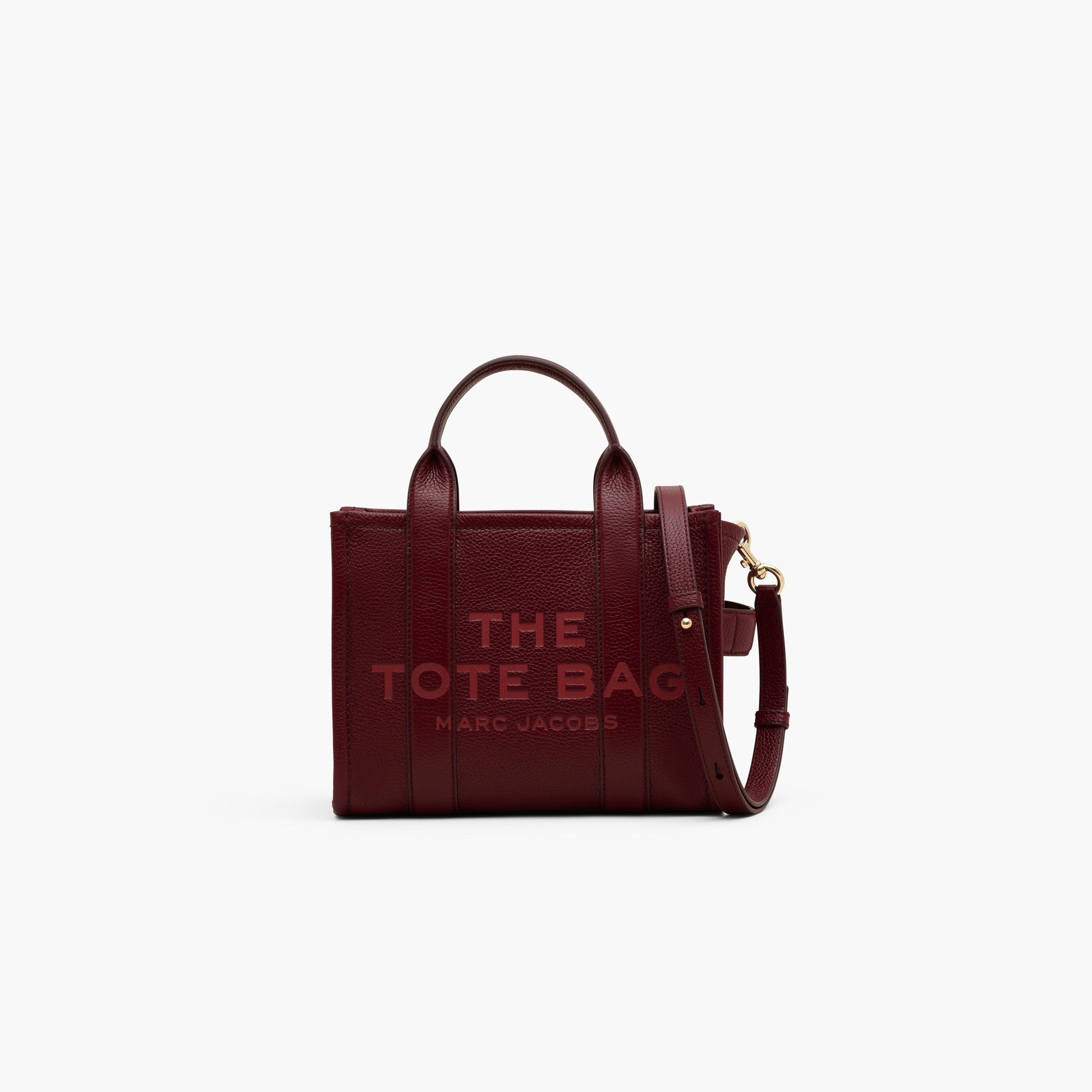 Marc Jacobs The Leather Small Tote Bag in Cherry