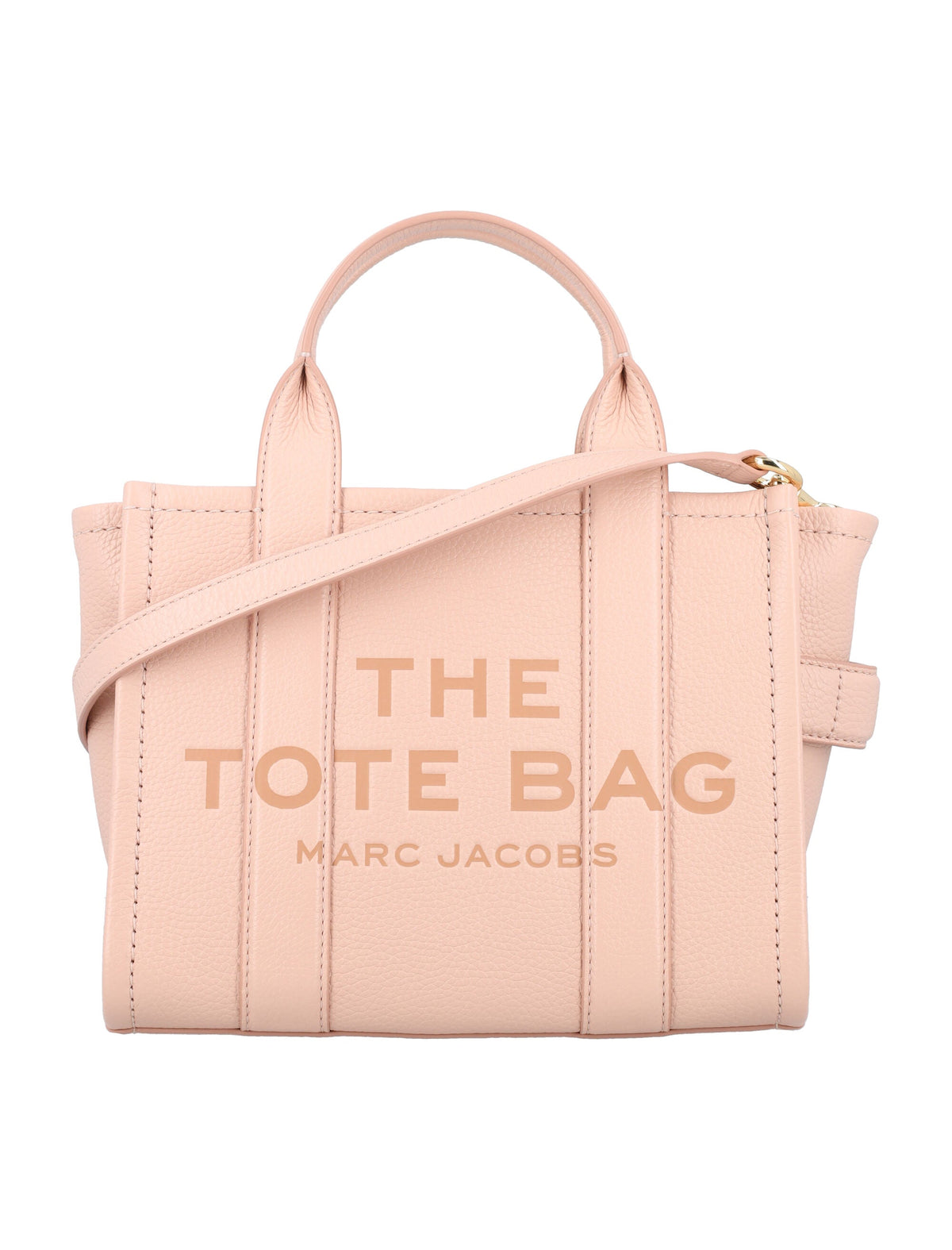 Marc Jacobs Women's The Mini Tote Leather Bag in Rose | 24AH009L01SP21 Color 624