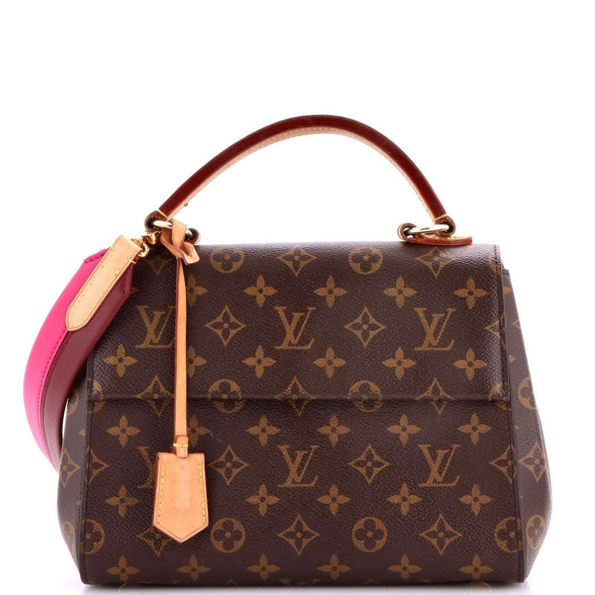 Louis Vuitton Cluny Top Handle Bag Monogram Canvas BB