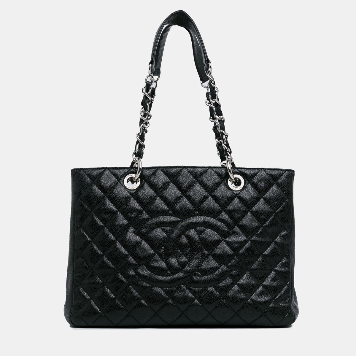 Chanel Caviar Grand Shopping Tote Bag