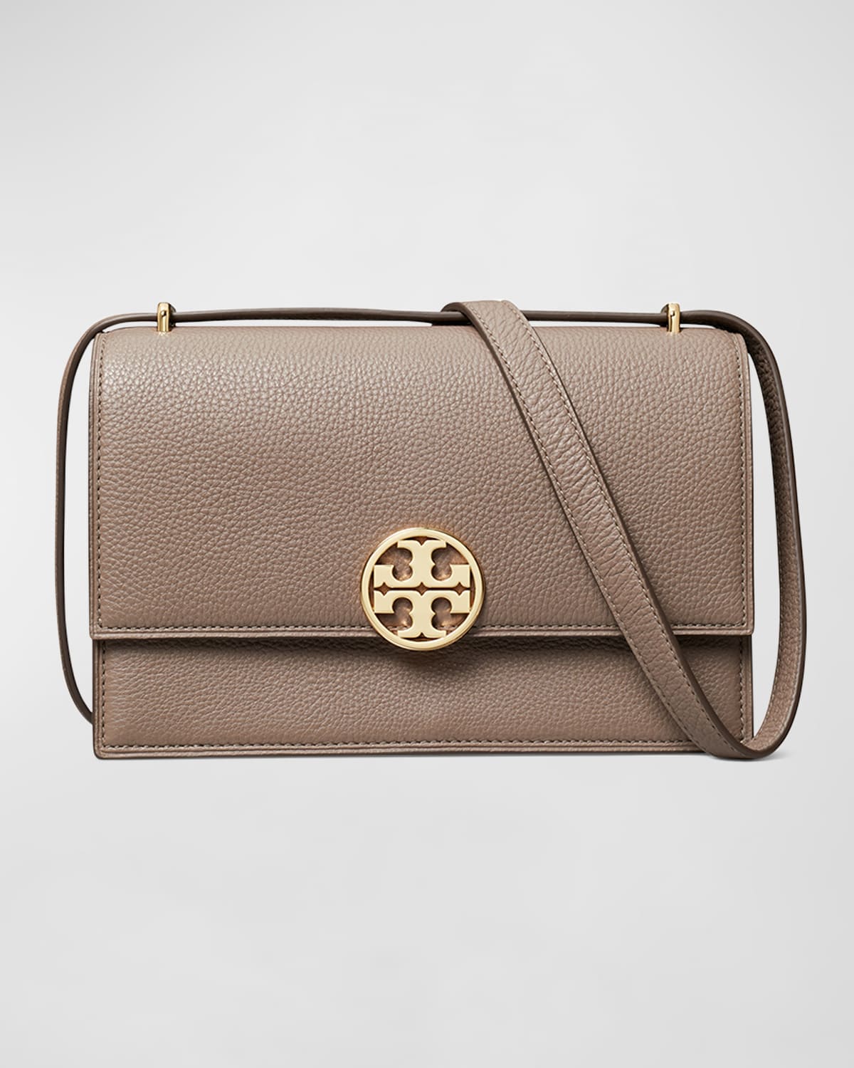 Tory Burch Miller Flap Leather Shoulder Bag