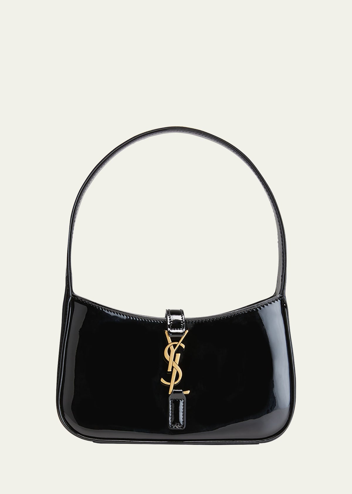 Saint Laurent Le 5 A 7 Mini YSL Shoulder Bag in Patent Leather
