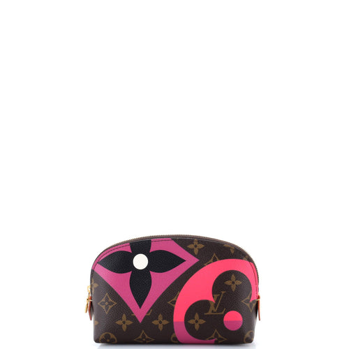 Cosmetic Pouch Limited Edition Game On Monogram Canvas