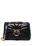 Women's Quilted Leather Bag With Buckle in Nero/Gold | Size UNI | 100038 Color A1EXZ99Q