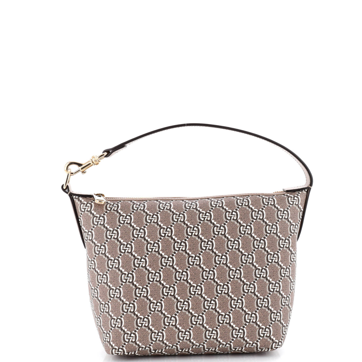 Gucci GUCCI Ophidia Zip Shoulder Bag GG Shadow Coated Canvas Super Mini