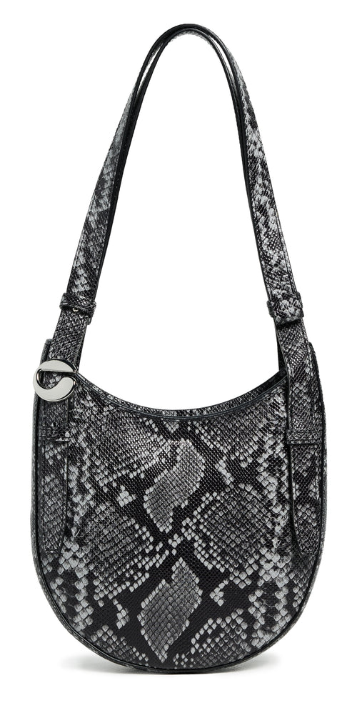 Mini Hobo Belt Bag Grey/Black One Size