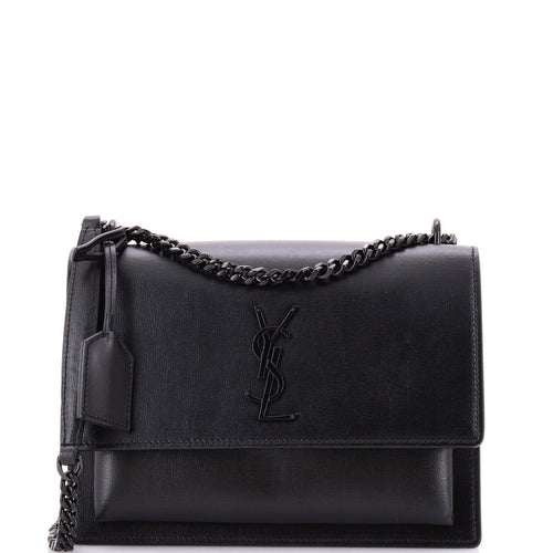 Sunset Crossbody Bag Leather Medium