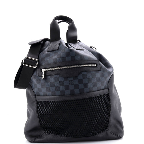 Matchpoint Hybrid Backpack Damier Cobalt