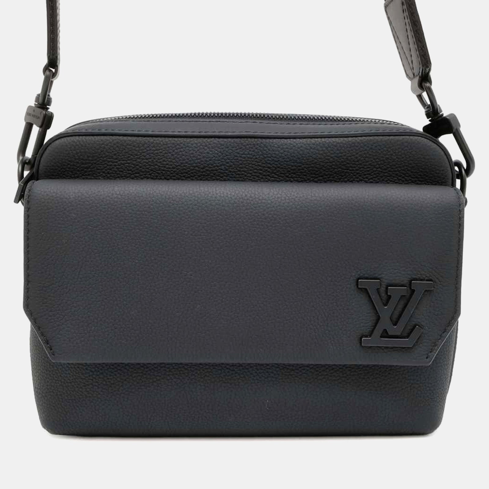 Louis Vuitton Fastline Messenger Noir Leder