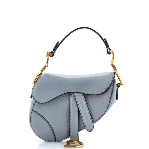 Saddle Handbag Leather Micro