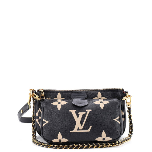 Multi Pochette Accessoires Bicolor Monogram Empreinte Giant