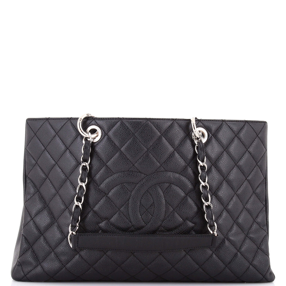 Chanel CHANEL Grand Shopping Tote Quilted Caviar XL