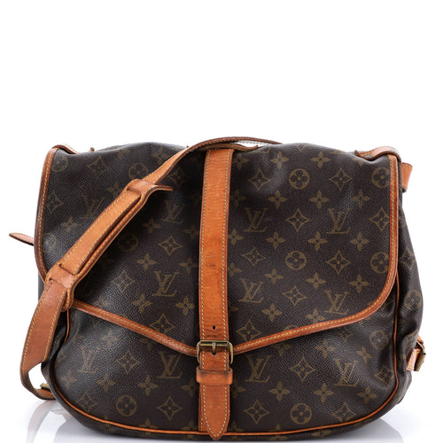 Saumur Handbag Monogram Canvas 43