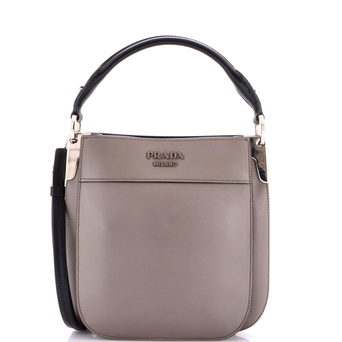Prada PRADA Margit Hobo Leather Small