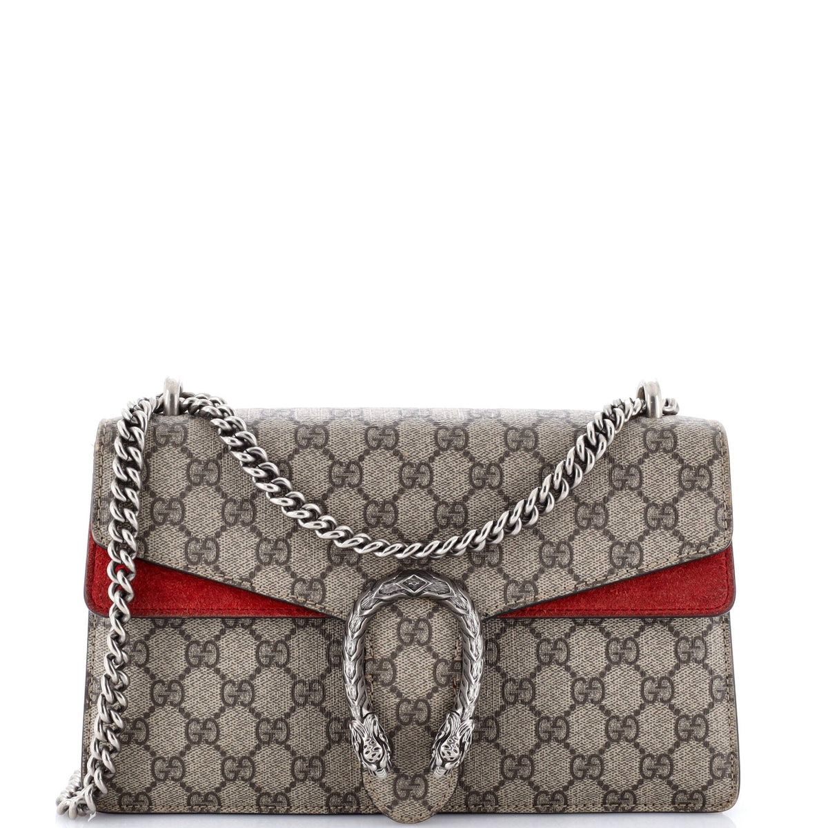 Gucci GUCCI Dionysus Bag GG Coated Canvas Small