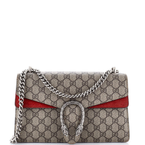 GUCCI Dionysus Bag GG Coated Canvas Small