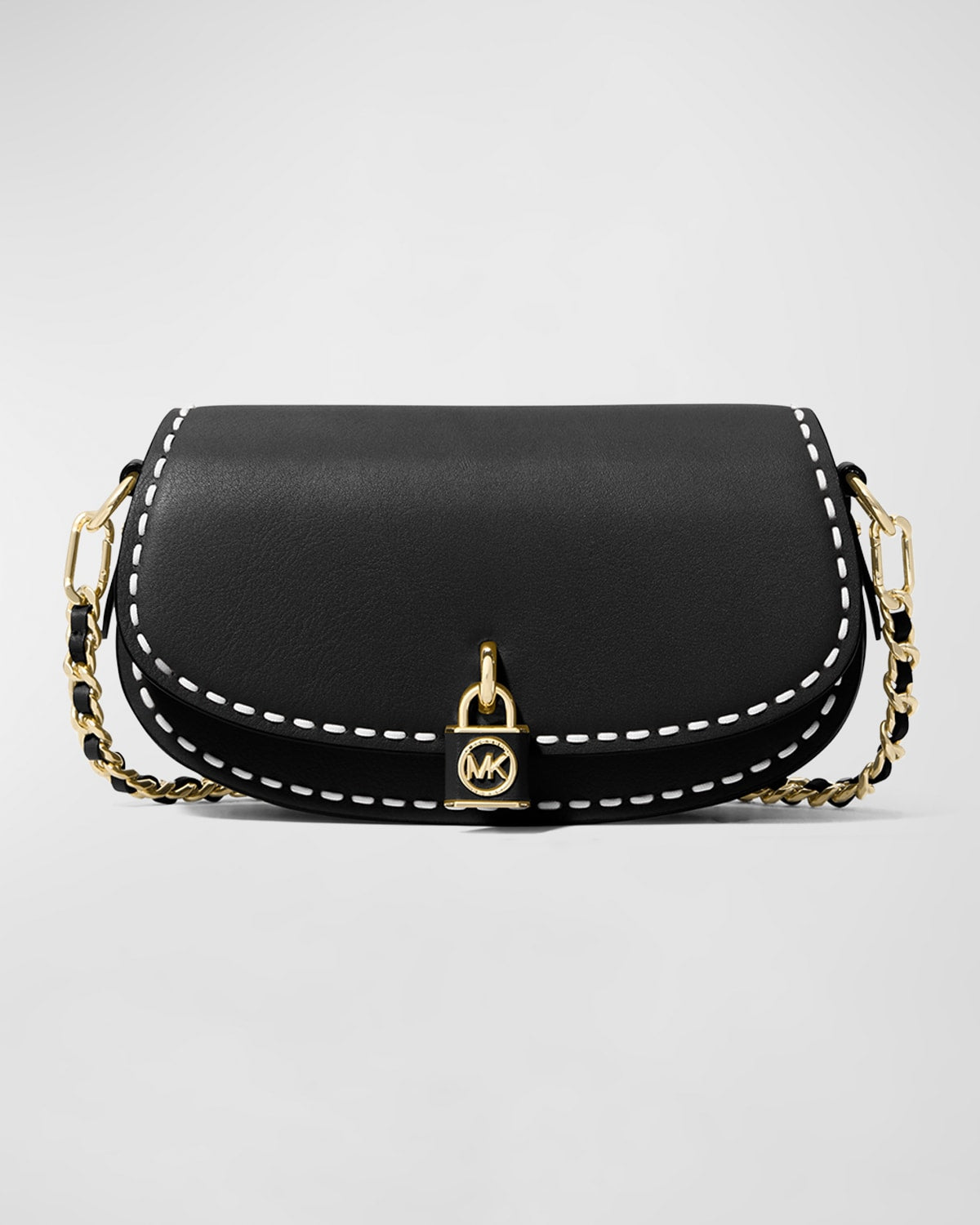 Michael Kors Mila Small Sling Leather Crossbody Bag