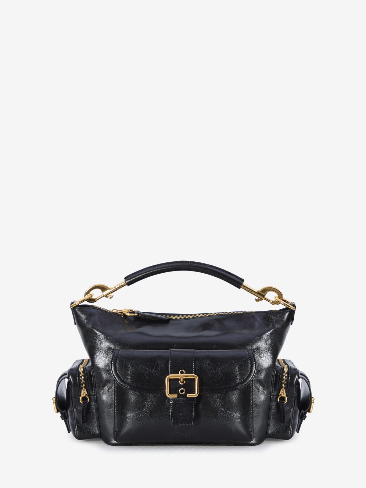 Chloé Women's Camera Bag in Black | CHC24AS533N83
