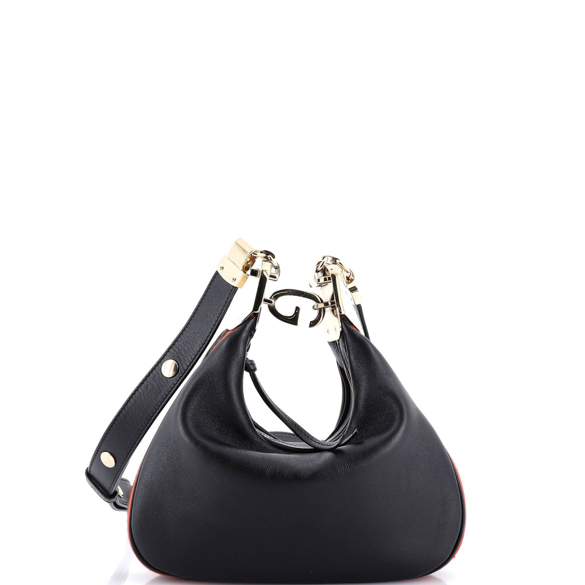 Gucci GUCCI Attache Shoulder Bag Leather Small