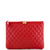 CHANEL Boy O Case Clutch Quilted Lambskin Medium