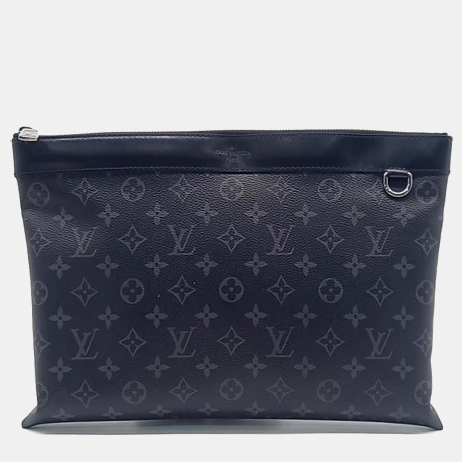 Louis Vuitton Pochette Discovery en toile noire Monogtam Eclipse