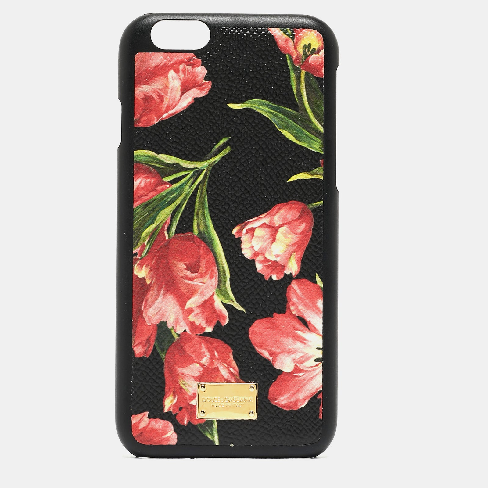 Dolce & Gabbana Multicolor Floral Print Leather iPhone 6 Case