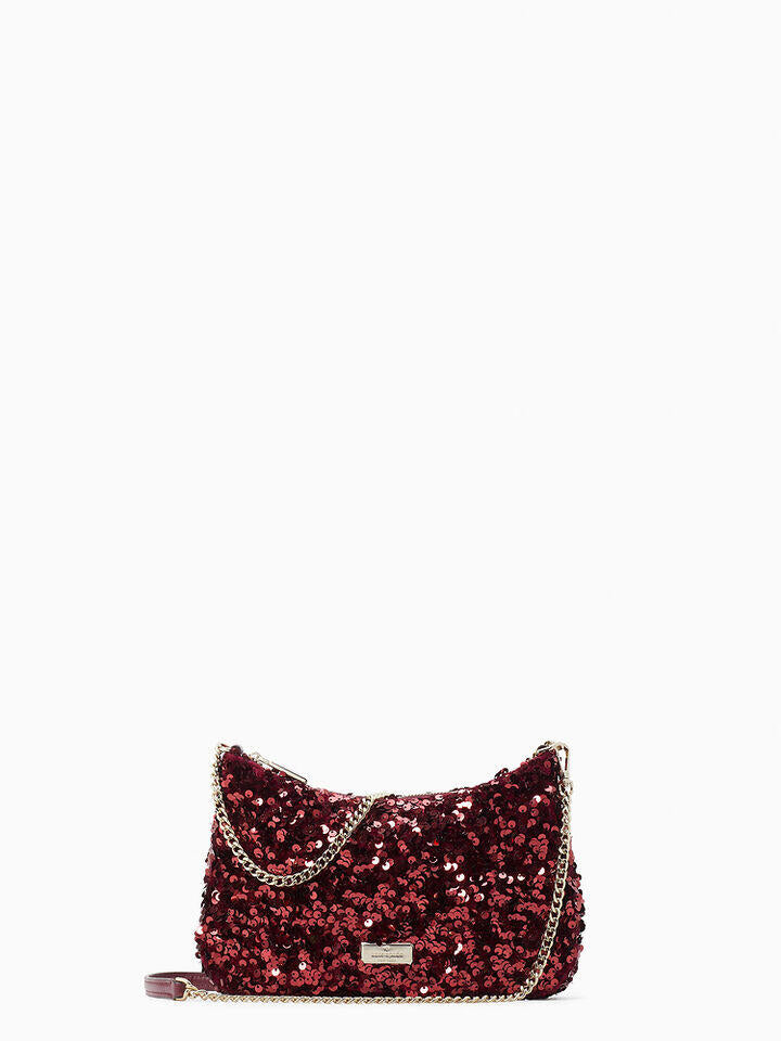 Kate Spade Au Kiki Sequin Fabric Convertible Crossbody