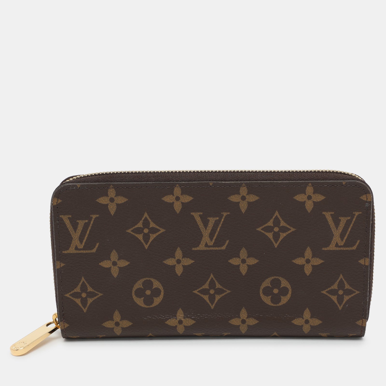 Louis Vuitton Zippy-Geldbörse aus Canvas mit Monogramm