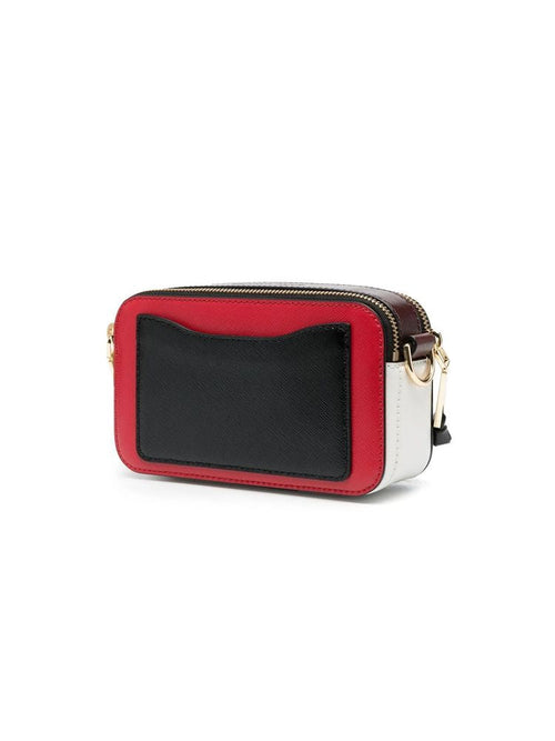 Marc Jacobs Nylon Crossbody Crossbody Colorblock Calf Leather Crossbody Bag - Red