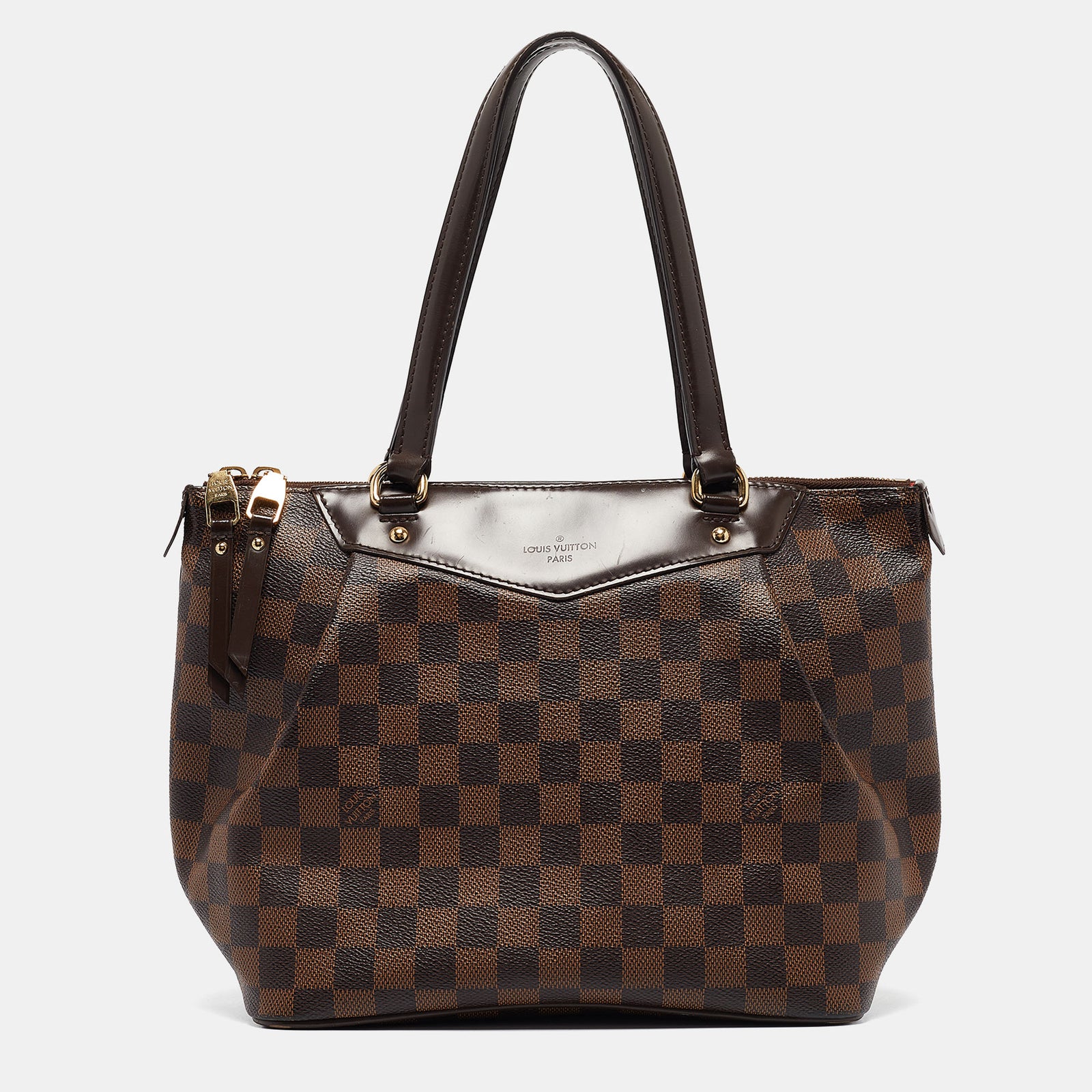 Louis Vuitton Sac Westminster PM en toile Damier Ebène