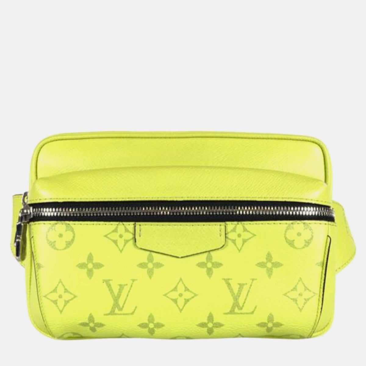 Louis Vuitton Green Monogram Canvas and Taiga Leather Outdoor Bumbag