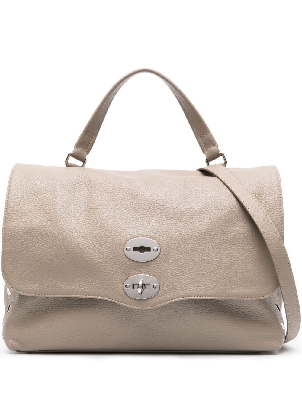 Zanellato Women's Postina Daily S Leather Handbag in Grey | Size UNI | 068010MDAILYZ0160