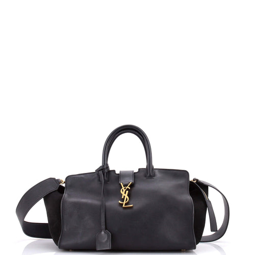 Monogram Cabas Downtown Leather with Suede Small