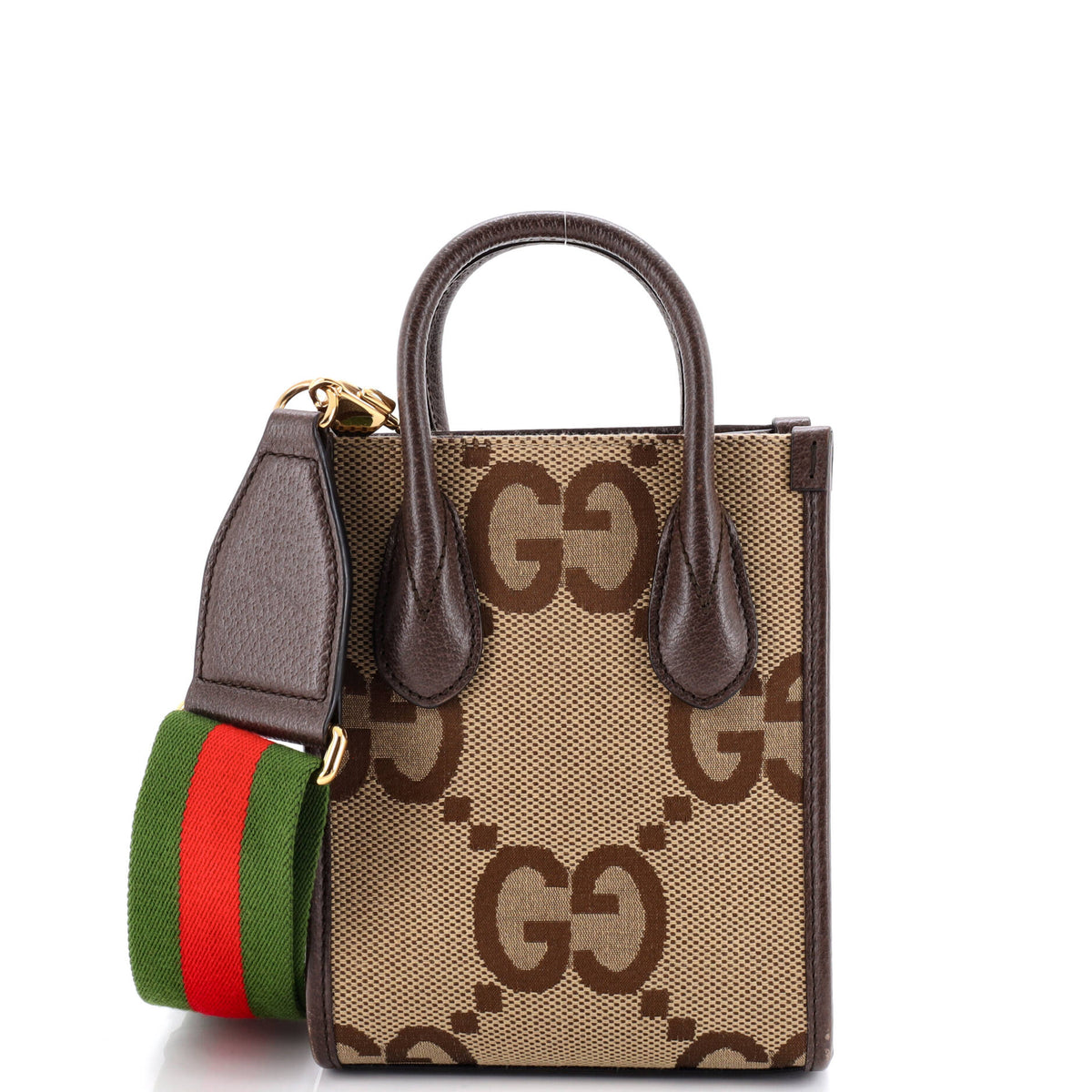 Gucci GUCCI Vertical Tote Jumbo GG Canvas Mini