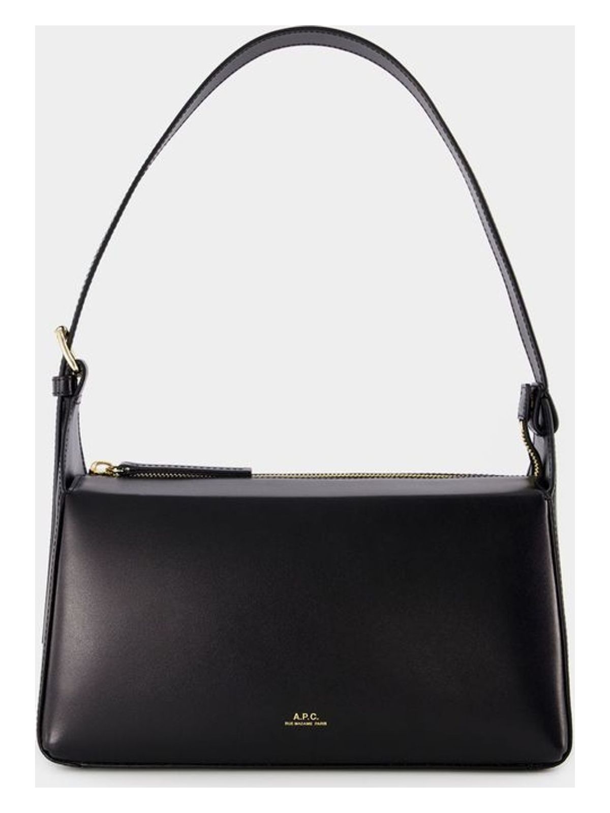 A.p.c. Women's Virginie Hobo Bag in Black | PXBRU Color F61837 Color LZZ