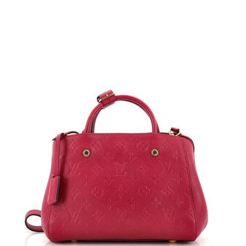 Montaigne Handbag Monogram Empreinte Leather BB