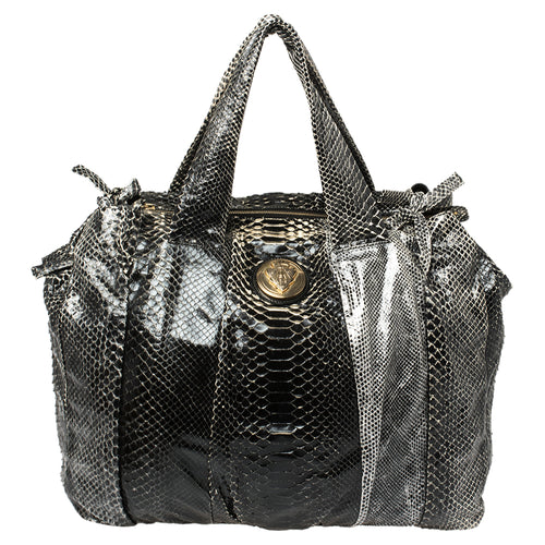 Black Python Large Hysteria Tote