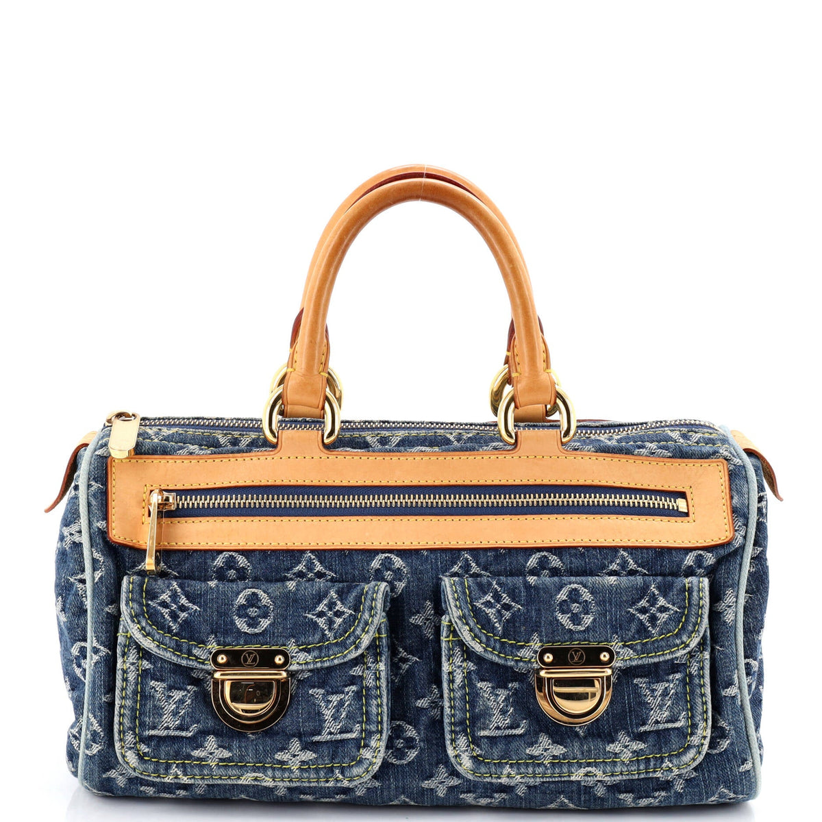 Louis Vuitton Neo Speedy Bag Denim