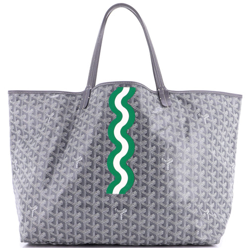 GOYARD Saint Louis Tote Printed Coated Canvas GM