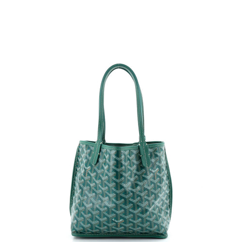 GOYARD Anjou Reversible Tote Coated Canvas Mini