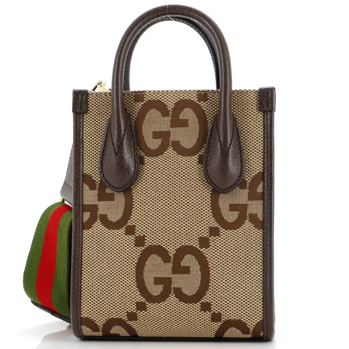 Gucci GUCCI Vertical Tote Jumbo GG Canvas Mini