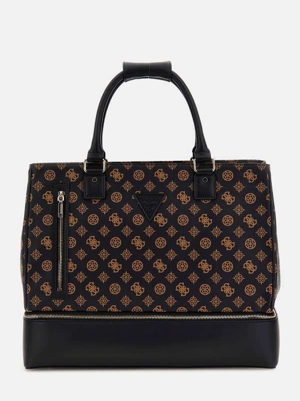 Guess Wilder 4G Peony Logo Weekender Bag