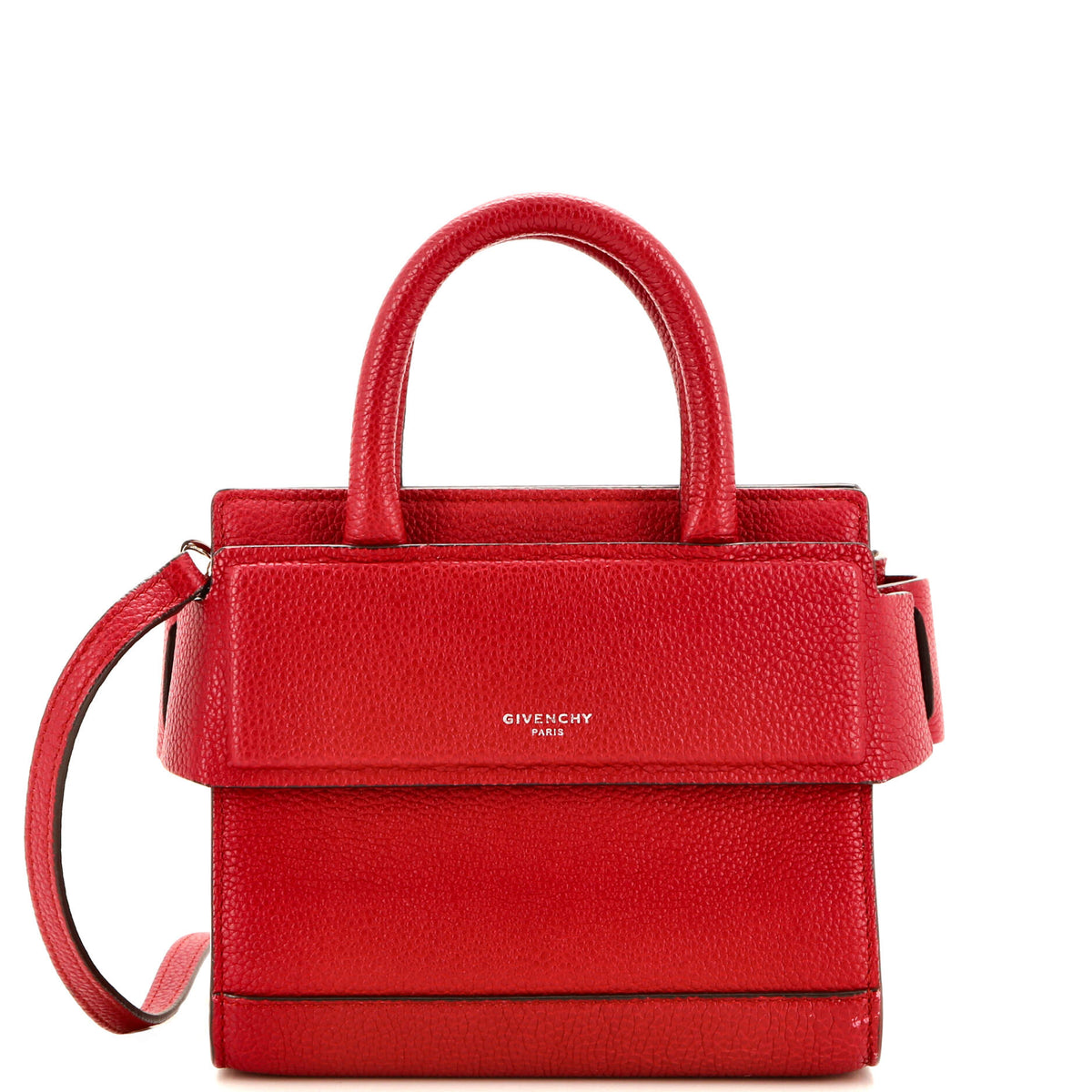 Givenchy GIVENCHY Horizon Satchel Leather Nano