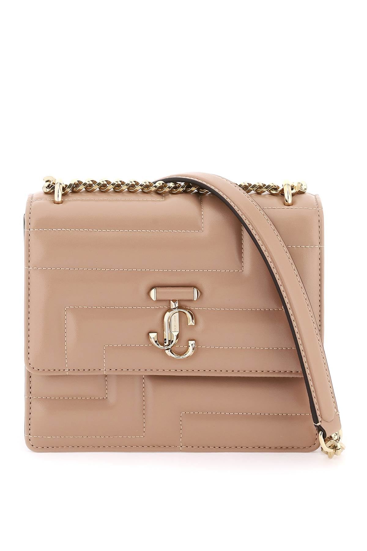 Jimmy Choo Women's Matelasse Crossbody Bag in Pink | AVENUESHOULDERNBA