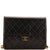 CHANEL Vintage Clutch with Chain Quilted Leather Small