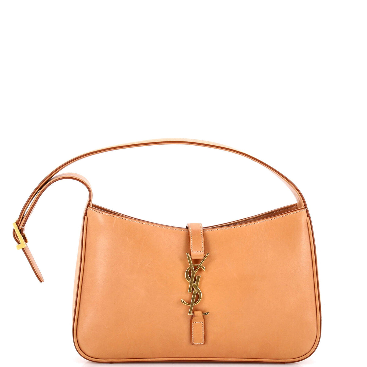 Saint Laurent Le 5 a 7 Hobo Leather Small
