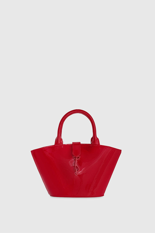 Megan Micro Fan Tote Bag In Siren