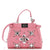 FENDI Peekaboo Bag Crystal Embellished Satin Micro